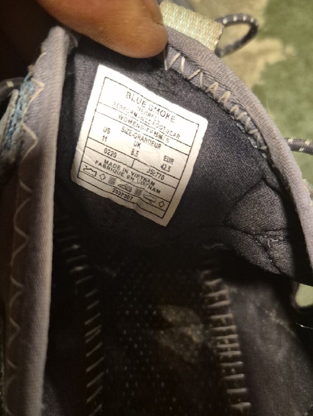 Women's Grey and Pink Athletic Sandals - Picture 8 of 9